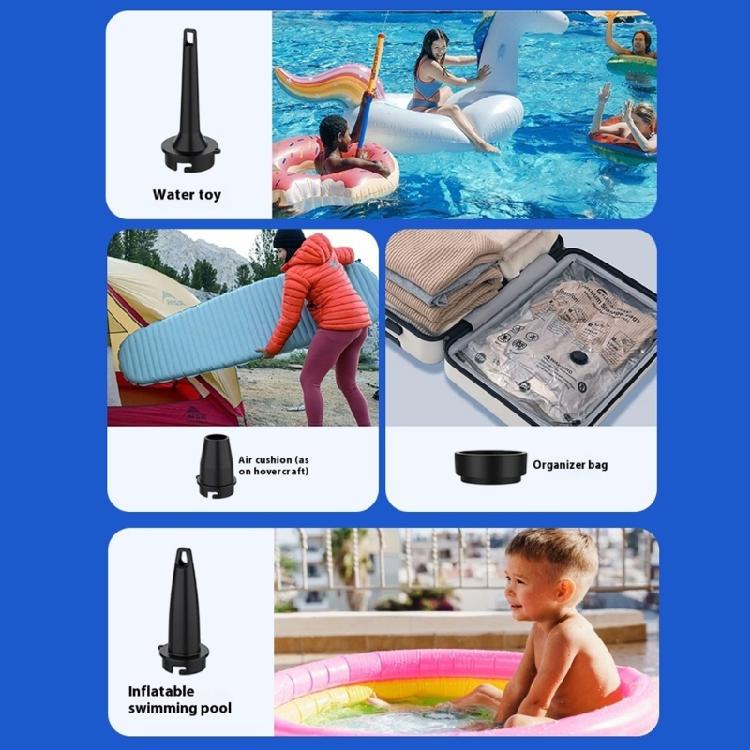 Light Weight Electrics Air Pumps Set Digital Display Inflator Electrics Air Pumps for Camping and Emergencies Use