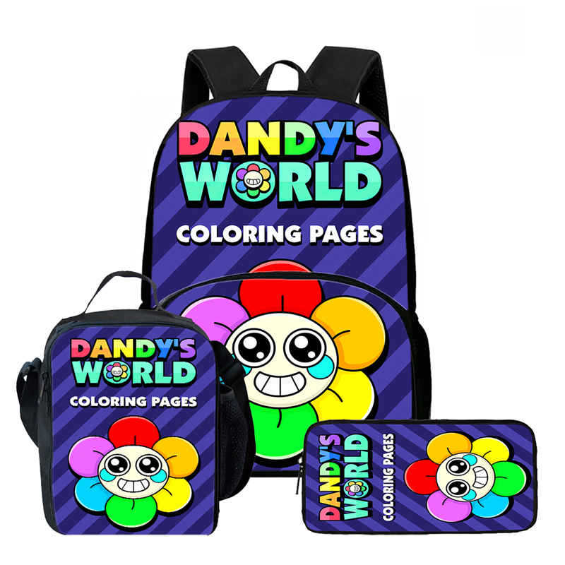 Dandy's Welt Tasche Hohe Auflösung Druck Lässig Grenzüberschreitend Leichter Rucksack
