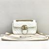 [Pre-Owned] GG Marmont Matelassé Mini Bag 'White' - Excellent #1F7IU1X