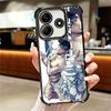 JoJo Adventure Anime Desgin Soft Phone Case For Xiaomi Redmi Note 14 15 Pro Plus 13 12 11S 11T 5G 10 9S 9 Plating Anti-Fall Fund