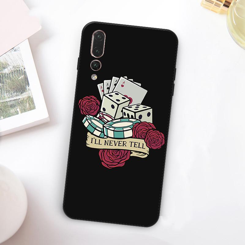 POKER PLAYING CARDS For Huawei Nova Y73 Y72 Y90 Y70 Y60 Y91 Y61 12s 12i 11i 8i 9 10 SE P60 P30 Pro P40 Lite Case