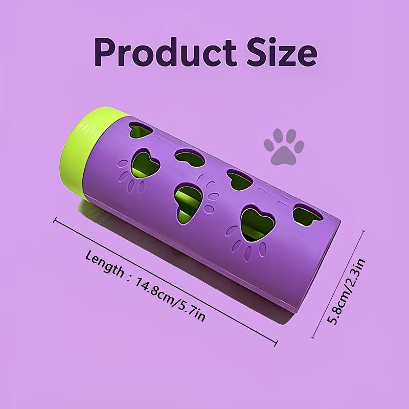 

Detachable pet slow food leakage toy, bite resistant and chew resistant snacks, suitable for indoor and outdoor dual scenarios фиолетовый
