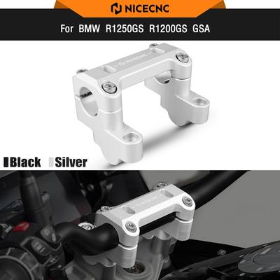 For BMW R1250GS R1200GS GSA Handlebar Riser 45MM R 1250 GS R1250GS Adventure 2019-2023 R 1200 GS R1200GS Adventure 2014-2018