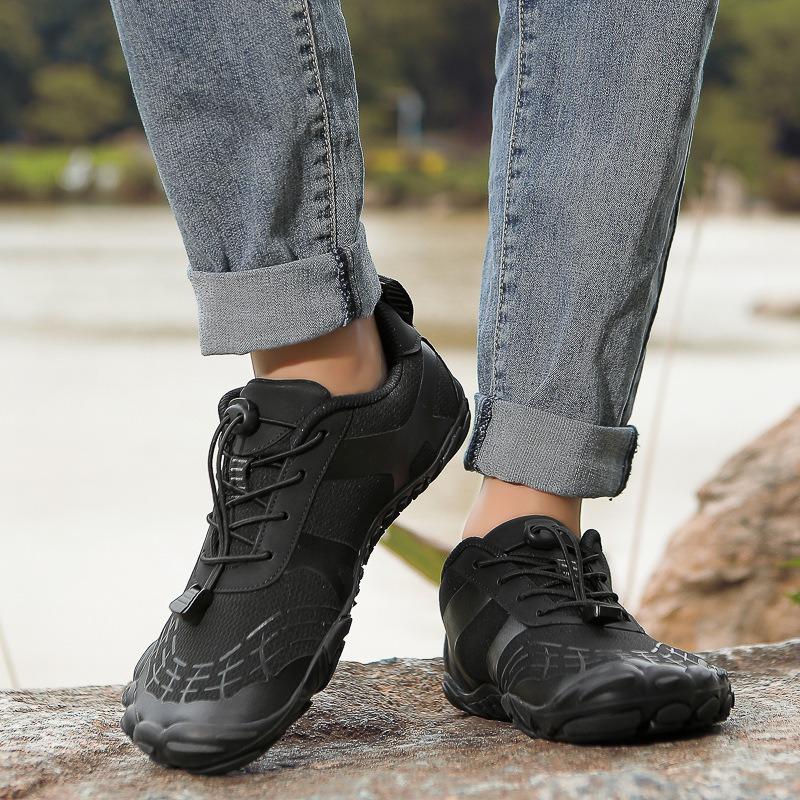 Barfota Vandringsskor Andningsbar Mesh Snabbtorkande Halkfria Utomhus Vandringssneakers