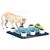 Interactive Snuffle Mat Dogs Cats - Slow Feeder Puzzle Toy Washable Fleece Training Pad Mental Stimulation