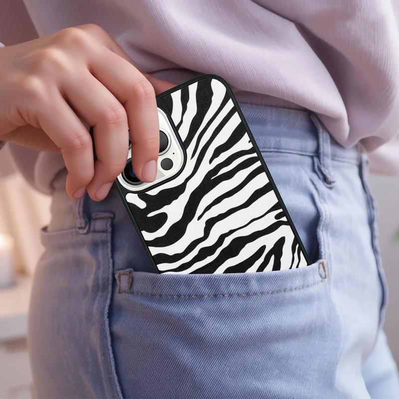 Dalmatiner Kuh Zebra Muster Handyhülle Für iPhone 17 Air 15 16e 14 13 Pro Max Coque 12 11 Pro Max PLUS Hülle
