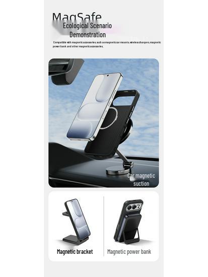 Étui pour téléphone Honor 500 Pro: Charge sans fil magnétique intégrée, Coque souple, Protection anti-chute