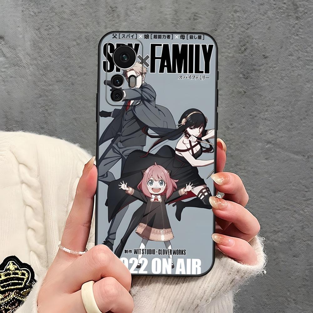 

Spy X Family Anya Forgers Phone Case For Xiaomi 13 12 11T Lite Ultra Redmi Note 13 12 10 Pro POCO F4 F5 X5 Pro Back Cover xiaomi 12spro