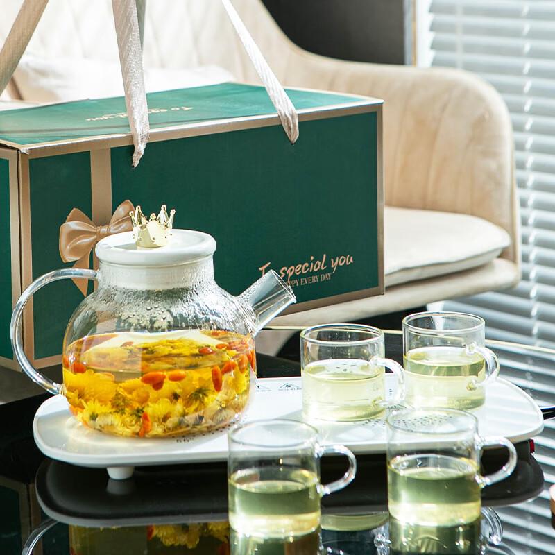 Zhi Nian Hua Smart Mug Warmer & Tea Set Gift