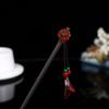 Women's 2026 Spring/Summer Chinese Tassel Alloy Hairpin - Qipao Hair Accessories