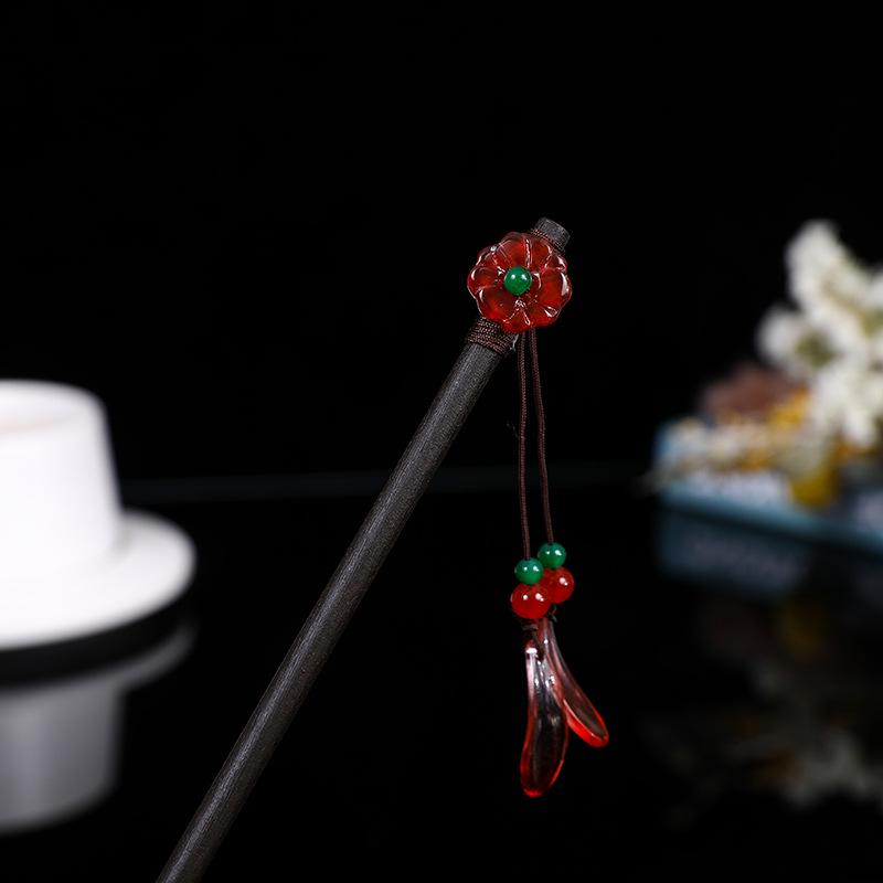 Women's 2026 Spring/Summer Chinese Tassel Alloy Hairpin - Qipao Hair Accessories
