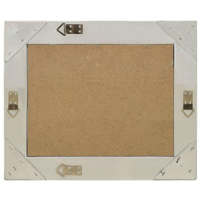 VidaXL Miroir mural style baroque 50x40 cm Argenté 320310