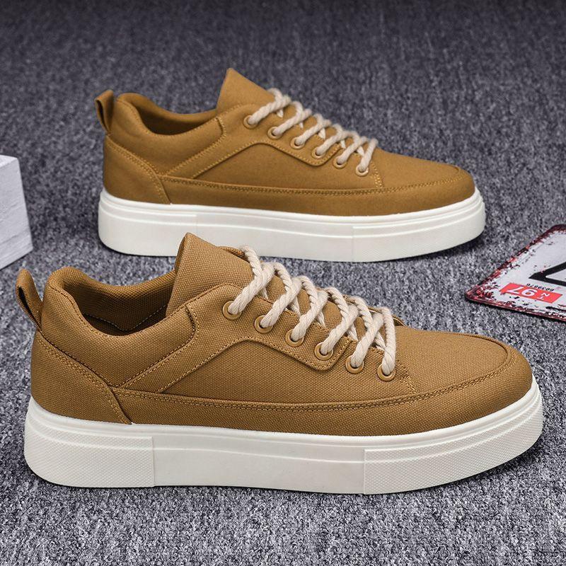Canvas Men's Shoes New Summer Breathable Classic Design Versatile Casual Board Shoes Sports Black Cloth Shoes Trendy Shoes