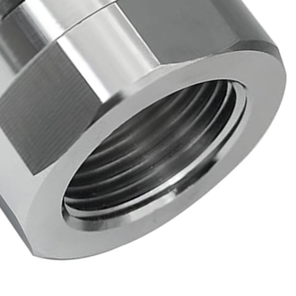 Thread Size Oil Drain Valve Adapter Silver A-211 27mm-2.0