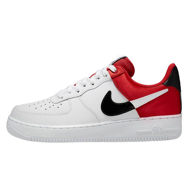 

Мужские кроссовки Nike NBA x Air Force 1 07 LV8 красные белые черные BQ4420-600