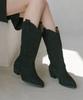 Gisse Genuine Leather Honey Western Boots Gis-44265 (A Type)