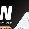 40W LED світло для камери 2800K-9000K Ручний заповнюючий світло 4400mAh Акумуляторний світло для фотографії