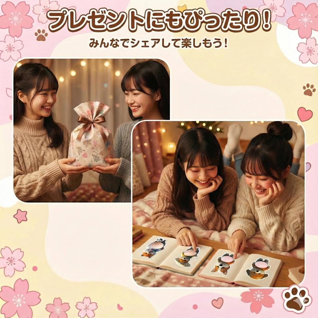 Fat Dog Squishy 3D Belly of Marshmallow Cute Squishy Stress Perfect for Cell and Fluffy and Relaxing Gift Stickers, [Set 5], Texture, Stickers,