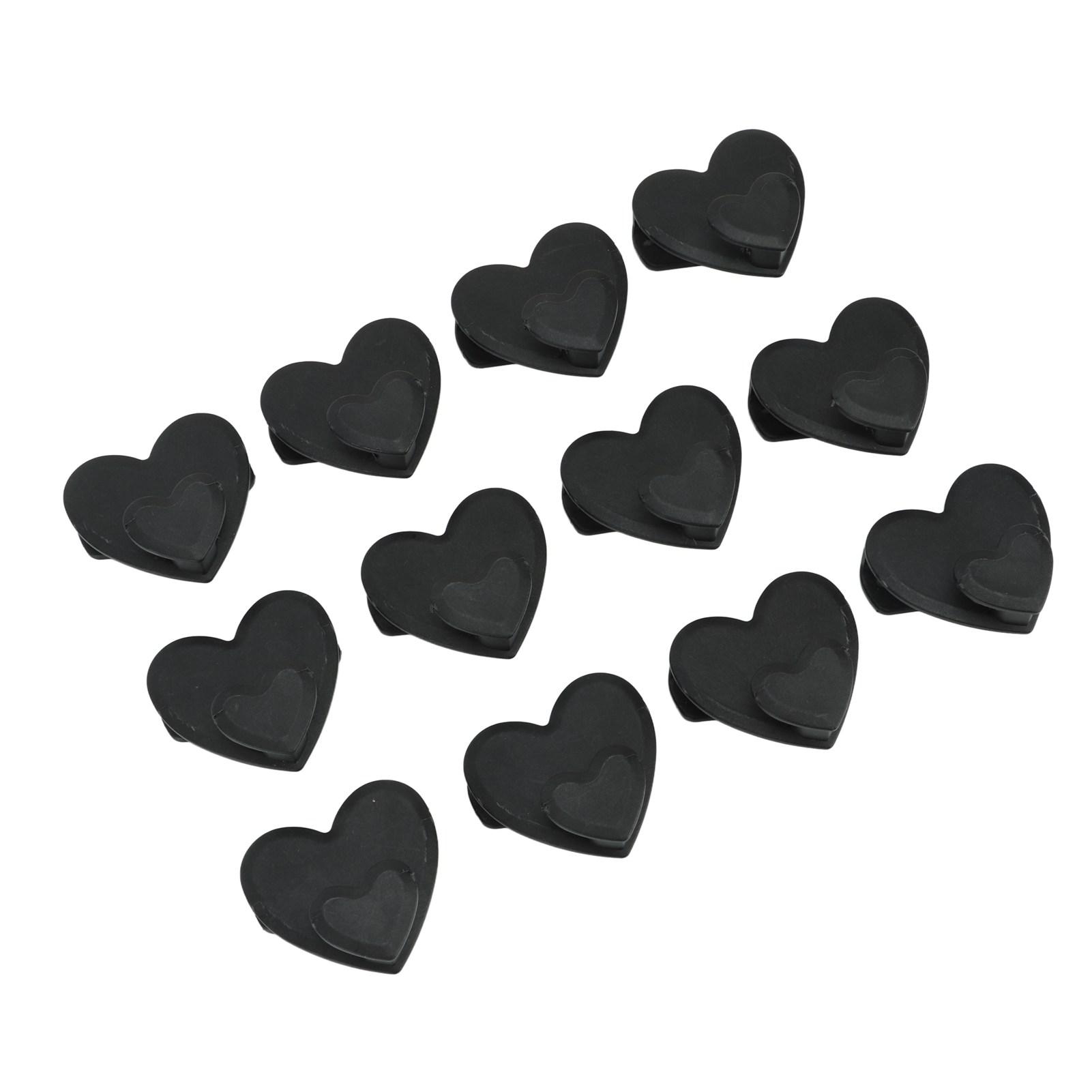 12pcs Clothes Hanger Connector Hooks Hanger Connecting Hooks Multifunctional Wardrobe Drying Hanger Black