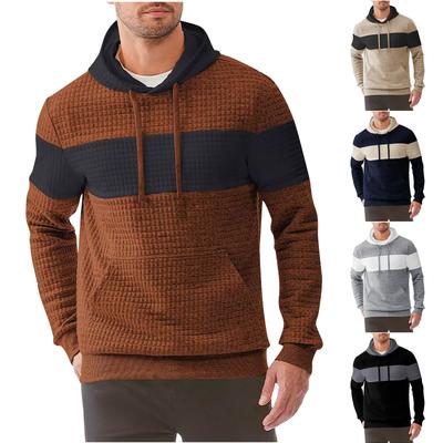Men's Fashion Sweatshirt Men's Drawstring Threaded Closure Pocket Hoodie