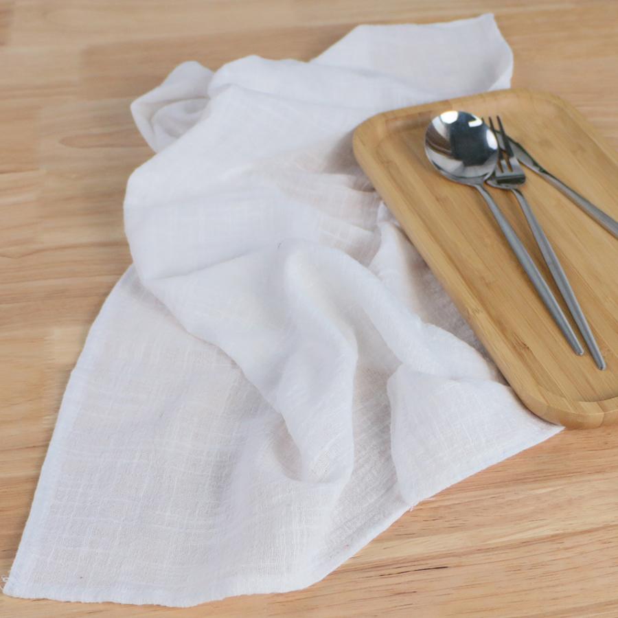 4PCS 45X60CM Large Size Gauze Cotton Napkins,Reusable Kitchen Dining Placemats,Customized Dinner Table Rustic Wedding Decor