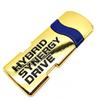 3D Metal Styling Hybrid Synergy Drive Car Sticker Emblem Auto Badge Decal For Toyota Prius Camry Crown Auris Rav4 Accessories VE4
