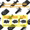 Xislet 45pcs Universal Style Engine Undercover Splash Shield Guard Body Bolt Bumper Fender Liner
