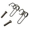 Brass Instrument Maintenance Parts Flow Control Repair Collection for Trumpet Metal Construction Quick Changing System