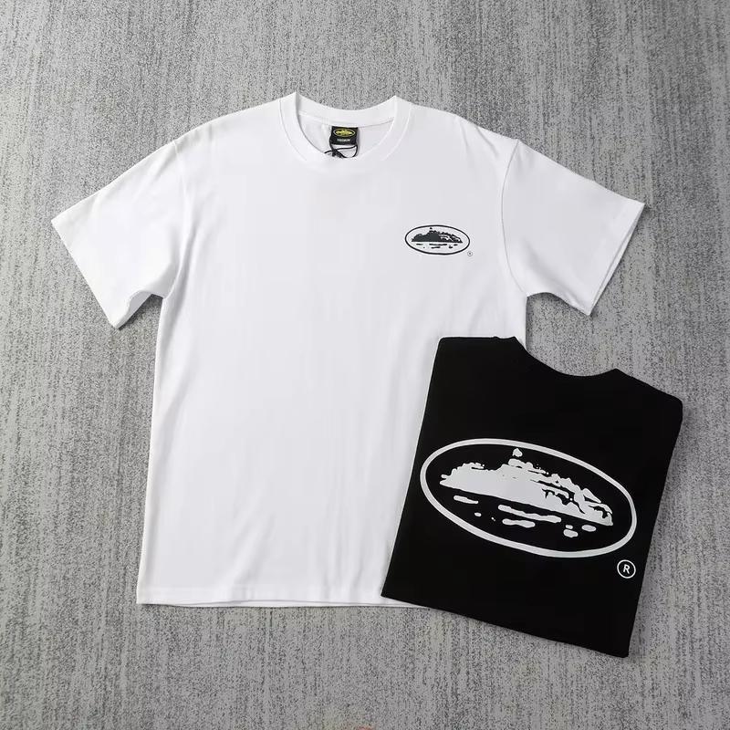 Sommer Neues Kleines Boot Bedrucktes Kurzarm-T-Shirt Locker Rundhals Atmungsaktiv Halber Ärmel Lässig Mode Marke