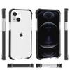 Applicable To Apple 13 Acrylic Mobile Phone Case iPhone13 Transparent Three-in-one Airbag Anti-drop Hard Case Factory Wholesale