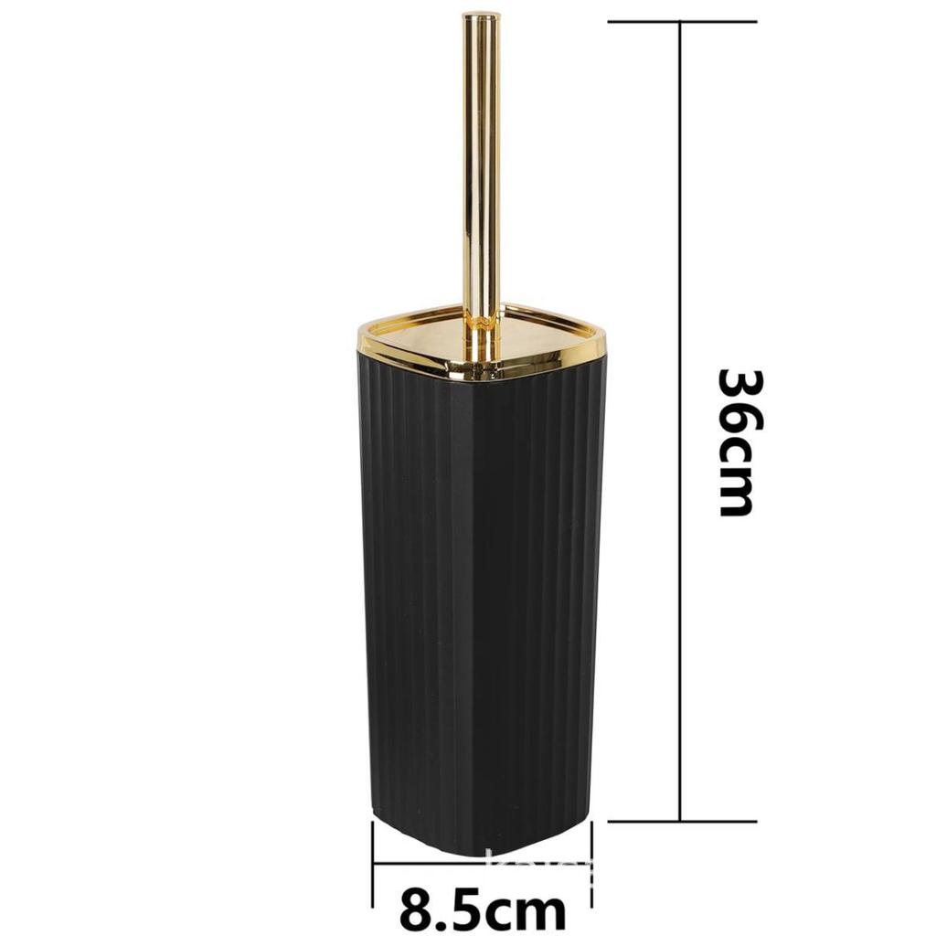 Long Handle Stiff Bristles Toilet Brush for No Dead Corner Cleaning