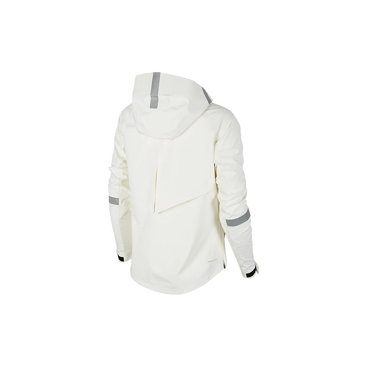 Nike Aeroshell Solid Color Hooded Sports Jacket Women Jackets White CD0549-133