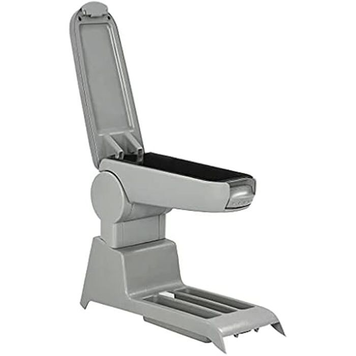 Accoudoir de Voiture - VIDAXL - VW Polo/Cross Polo - Réglable - Compartiment Intégré - Gris