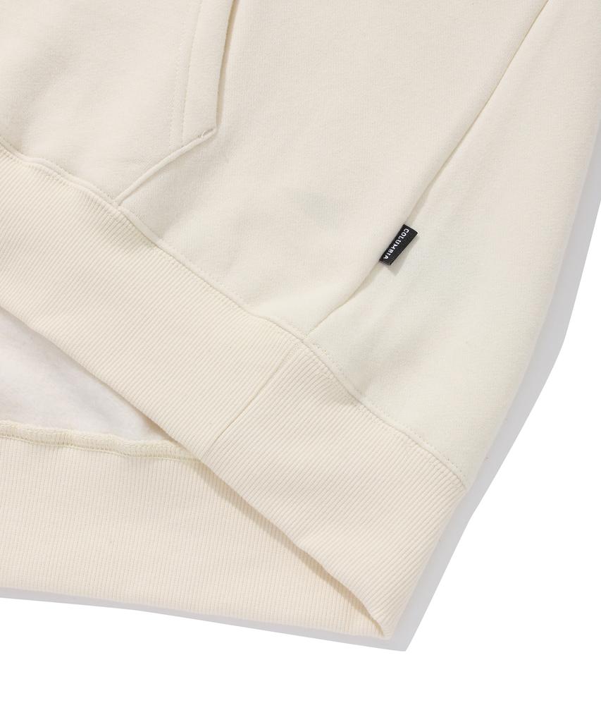 1754 Arch Logo Boucle Fleece Hoodie Cream