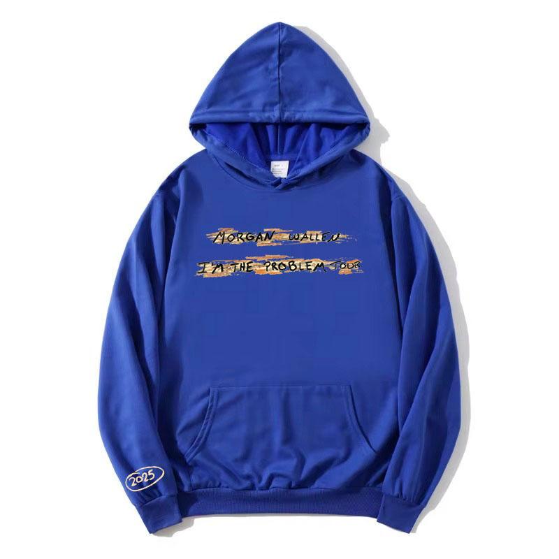 2025 I'm The Problem Tour Hoodie MorganWallen Singer Printing Sweatshirts Long Sleeve Fashion Hooded Pullovers Women Clothing