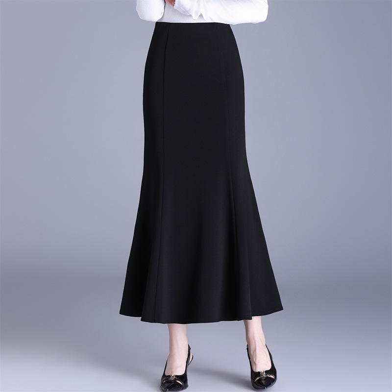 

Spring 2026 Elegant Slim-Fit High-Waisted Fishtail Skirt 4X-Large