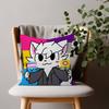 cartoon art funny Cute Cat kawaii Cushion Cover Decorative Pillow Sofa Home Decor Case Pillow Cases