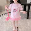 Girls Summer Short Sleeve Hoodie Dress Princess Casual Dress