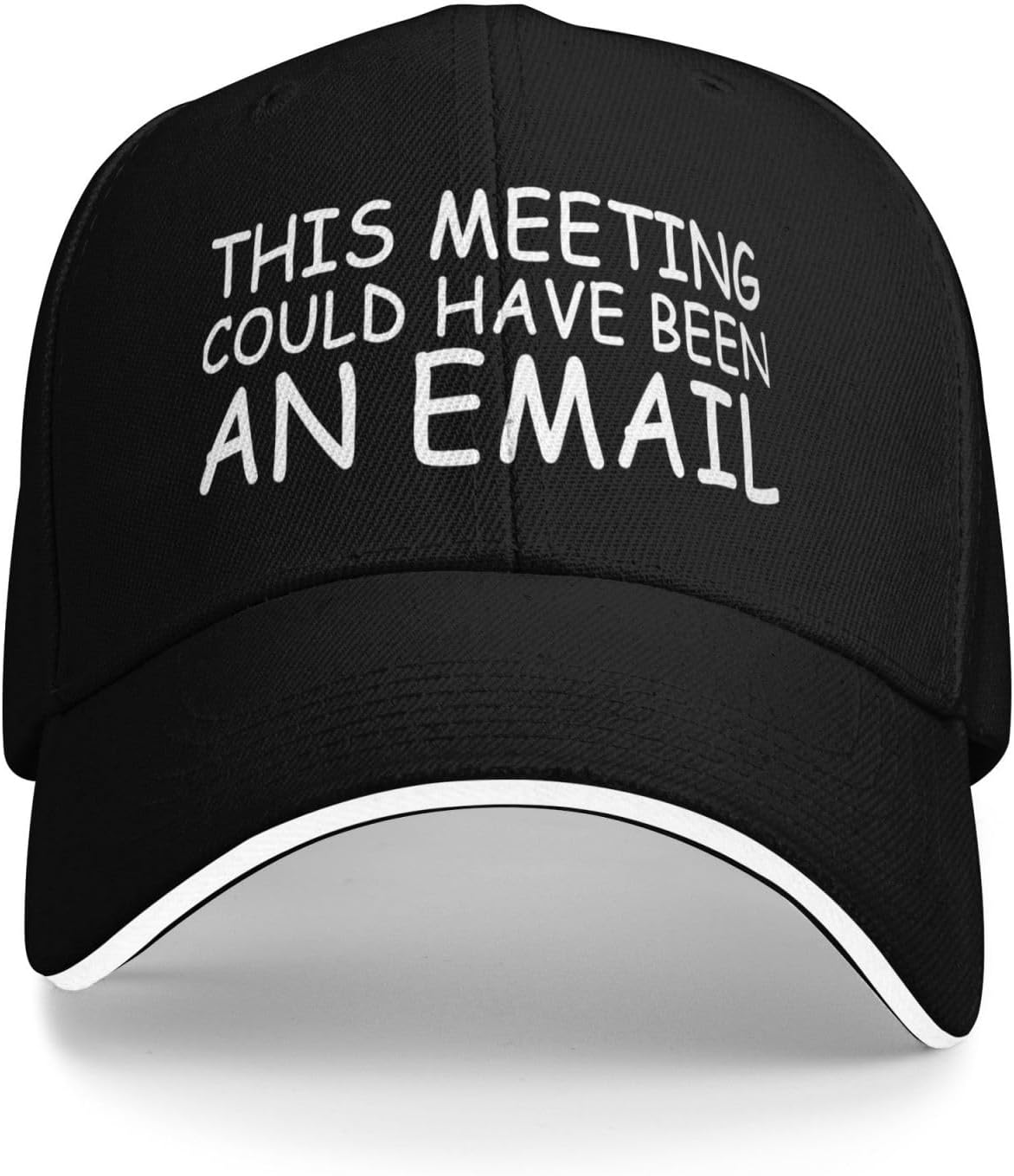 This Meeting Could Have Been an Email Baseball Cap Polyester Adjustable Outdoor Unisex Gift One Size
