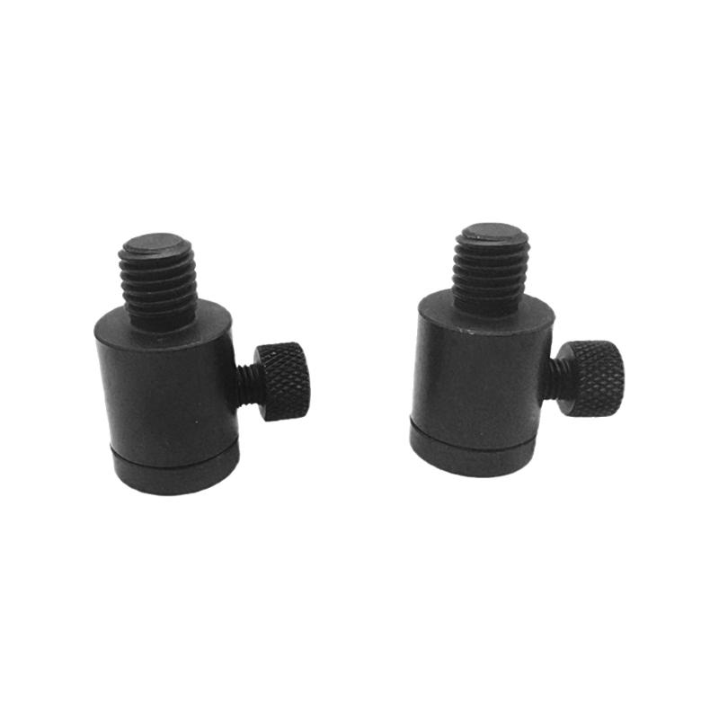 2Pcs Quick Connect Fishing Thread Adapters Fishing Quickly change Connector Aluminum Twist Lock Adapters Easy to Install 1