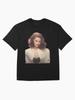 Selena Gomez Retro Style Poster Oversized T-Shirt