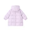 B.Duck Girls' Mid-Length Down Jacket