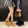 Niche Cream Cute Platform Snow Boots Women's Winter 2025 New Fleece Thickened Sleeve Northeast Warm Cotton Shoes