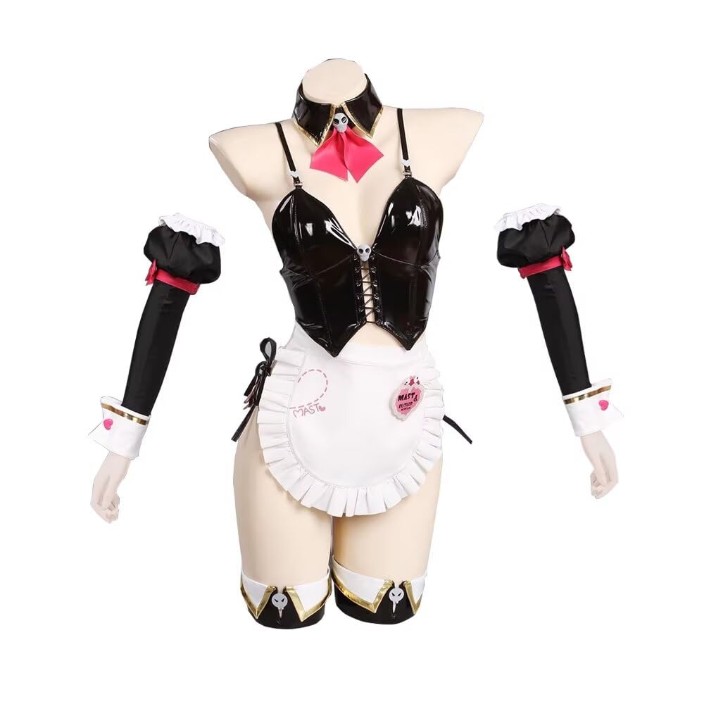 [Pupu Bang Bang Shop] [Lavender] Master Cosplay Costume, Christmas, Halloween Costume, Pirate Maid Outfit, Size LL