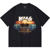 230 Gsm 100% Cotton Heavy Metal T-Shirt  Rock Band Popular Music Print Unisex Heavy Cotton T Shirt
