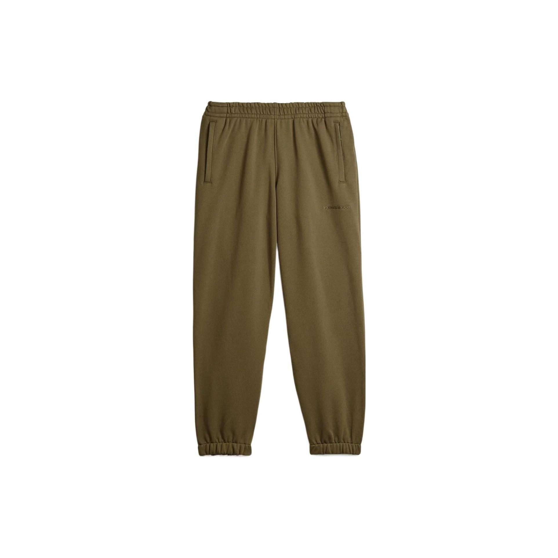 adidas x Pharrell Humanrace Small Logo Sweatpants  Olive Cargo  Men s H58325 XXS