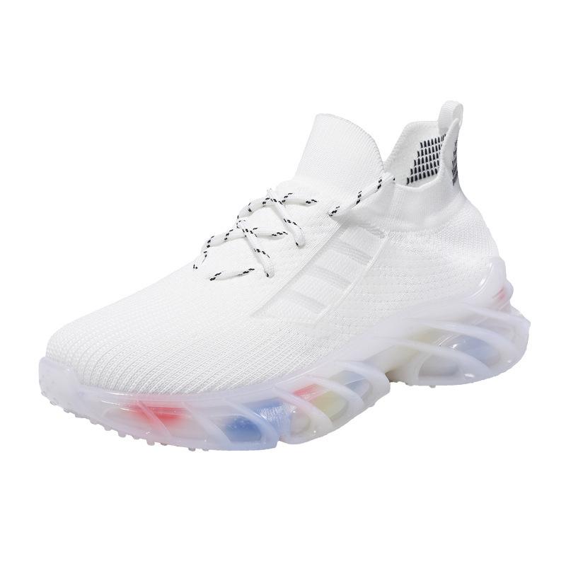 

Мужская обувь, новые весенние уличные повседневные кроссовки на толстой подошве, дышащие модные простые, красивые модные туфли для мужчин 41