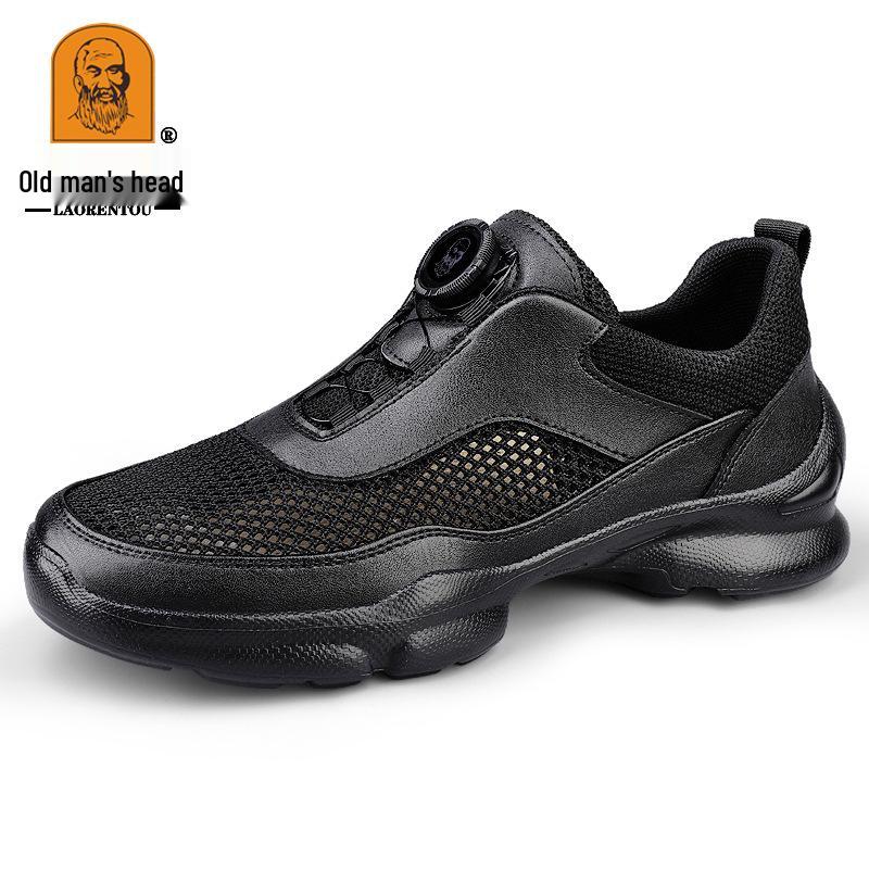 Men s Trendy Summer Mesh Sports Shoes - Thick Sole & Non-slip 38