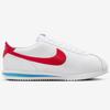 Nike Cortez Couro W Cortez Tamanho Couro, Branco/Azul Varsity/Vermelho Varsity, DN1791-108, 24,0 cm