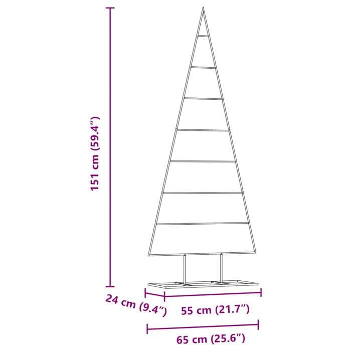 VidaXL Arbre de Noël en métal Doré 150 cm Acier peint par poudre, Arbre de Noël moderne pour salon, déco en acier 42019166